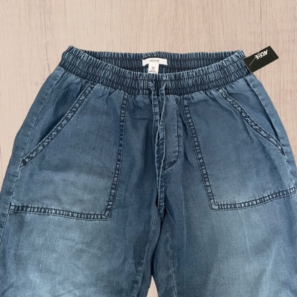 Medium wash denim Joggers tencel XSmall - Picture 3 of 8